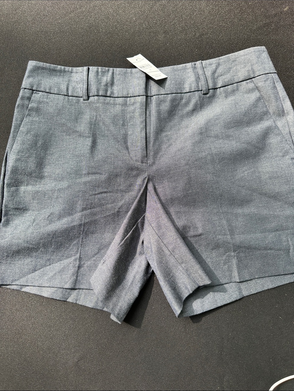 Ann Taylor Factory Light Gray Dress Bermuda Shorts